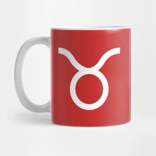 Taurus Horoscope Astrology Zodiac White Mug